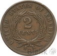 USA - 2 CENTY - 1867