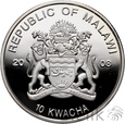 MALAWI - 10 KWACHA - 2008 - JAN PAWEŁ II