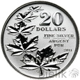 361. Kanada, 20 dolarów, 2011, Liście klonu