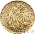 602. Austria, 20 koron, 1893, Franciszek Józef #1ZW