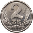 754. Polska, PRL, 2 złote 1986, Próba, Nikiel