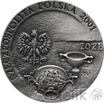 POLSKA - 20 ZŁOTYCH - 2001 - SZLAK BURSZTYNOWY - Stan: 1