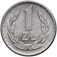 Polska, PRL, 1 złoty 1949, Aluminium