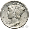 311. USA, 10 centów, 1918, Merkury