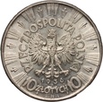 B39. Polska, II RP, 10 złotych 1936, Piłsudski