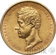 Włochy, Sardynia, Karol Albert, 100 lirów 1835 P, Turyn 