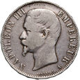 Francja, Napoleon III, 5 franków 1856 A