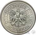 352. Polska, 20000 złotych, 1993, Kazimierz IV Jagiellończyk