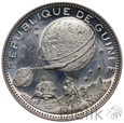 Gwinea, 250 franków 1970, Lądowanie na Księżycu