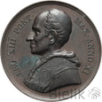 Watykan, medal, 1888, Leon XIII, jedenasty rok pontyfikatu