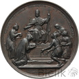 Watykan, medal, 1888, Leon XIII, jedenasty rok pontyfikatu