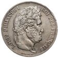 194. Francja, Ludwik Filip I, 5 franków 1835 A