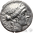 803. Republika Rzymska, Acilia, Denar, 49 p.n.e, Acilius Glabrio