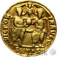 Cesarstwo Rzymskie, Walentynian I (364-375), solidus, Saloniki