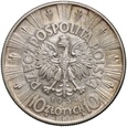 B274. Polska, IIRP, 10 złotych 1934, Piłsudski, Warszawa