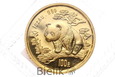 Chiny,100 juanów 1997,panda, uncja Au999, odmiana z małą datą [ms]
