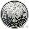 256. Polska, 200000 złotych, 1992, 500-lecie odkrycia Ameryki