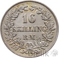DANIA - 16 SKILLING - 1856 - FRYDERYK VII