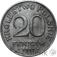 1110. Królestwo Polskie, 20 fenigów, 1917