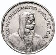 26. Szwajcaria, 5 franków 1954 B