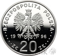 Polska, 20 złotych, 1996, IV Wieki Stołeczności Warszawy