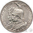 1018. Niemcy, Prusy, 2 marki, 1901 A, Fryderyk I, Wilhelm II