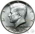 71. USA, 1/2 dolara, 1966, Kennedy #D