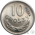 505. Polska, PRL, 10 groszy, 1949, Próba nikiel