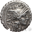 Republika Rzymska, Cosconia, Denar, 118 p.n.e,  L. Cosconius