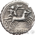 Republika Rzymska, Cosconia, Denar, 118 p.n.e,  L. Cosconius