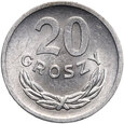 Polska, PRL, 20 groszy 1968