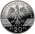  10.Polska, 20 złotych, 2003, Węgorz europejski