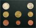 Watykan, Jan Pawel II, zestaw monet od 1 centa do 2 Euro, 2005