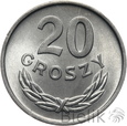 POLSKA - PRL - 20 GROSZY - 1963 - Stan: 1