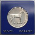 11.Polska, PRL, 100 złotych, 1981, Ochrona środowiska, Koń