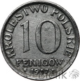 1108. Królestwo Polskie, 10 fenigów, 1917 - napis blisko obrzeża