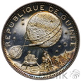 Gwinea, 250 franków 1969, Lądowanie na Księżycu