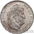 Francja, Ludwik Filip, 5 franków, 1838 MA, Marsylia [M]