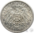 164. Niemcy, Anhalt, 3 marki, 1914, Fryderyk II