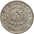 B275. Polska, IIRP, 10 złotych 1934, Piłsudski, Warszawa