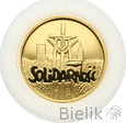 Polska, III RP, 50000 złotych 1990, Solidarność, złoto
