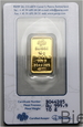 Sztabka złota, 10 g Au999, PAMP