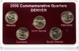 USA, 5 x 1/4 dolara, 2006, mennica Denver (D)