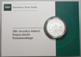 Polska, III RP, 10 złotych, 2013, Książę Józef Poniatowski