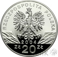 Polska, III RP,  20 złotych, 2004, Morświn