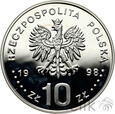 POLSKA - 10 ZŁOTYCH - 1998 - ZYGMUNT III WAZA - STAN: L