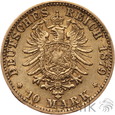 Niemcy, Badenia (Baden), 10 marek 1879
