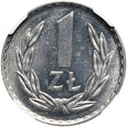 PRL, 1 złoty 1971, NGC MS64