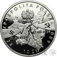 Polska, III RP, 10 złotych, 2009, Wieluń, Westerplatte