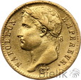Francja, 20 franków, 1813 A, Napoleon